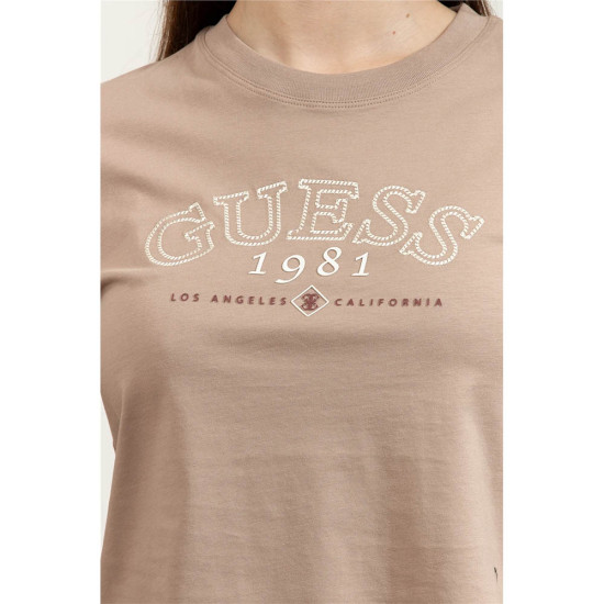 Guess Γυναικεία κοντομάνικη μπλούζα Arianna Boxy T-Shirt